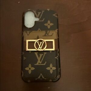 Apple Designer Phone Case Set - Brown and Cream